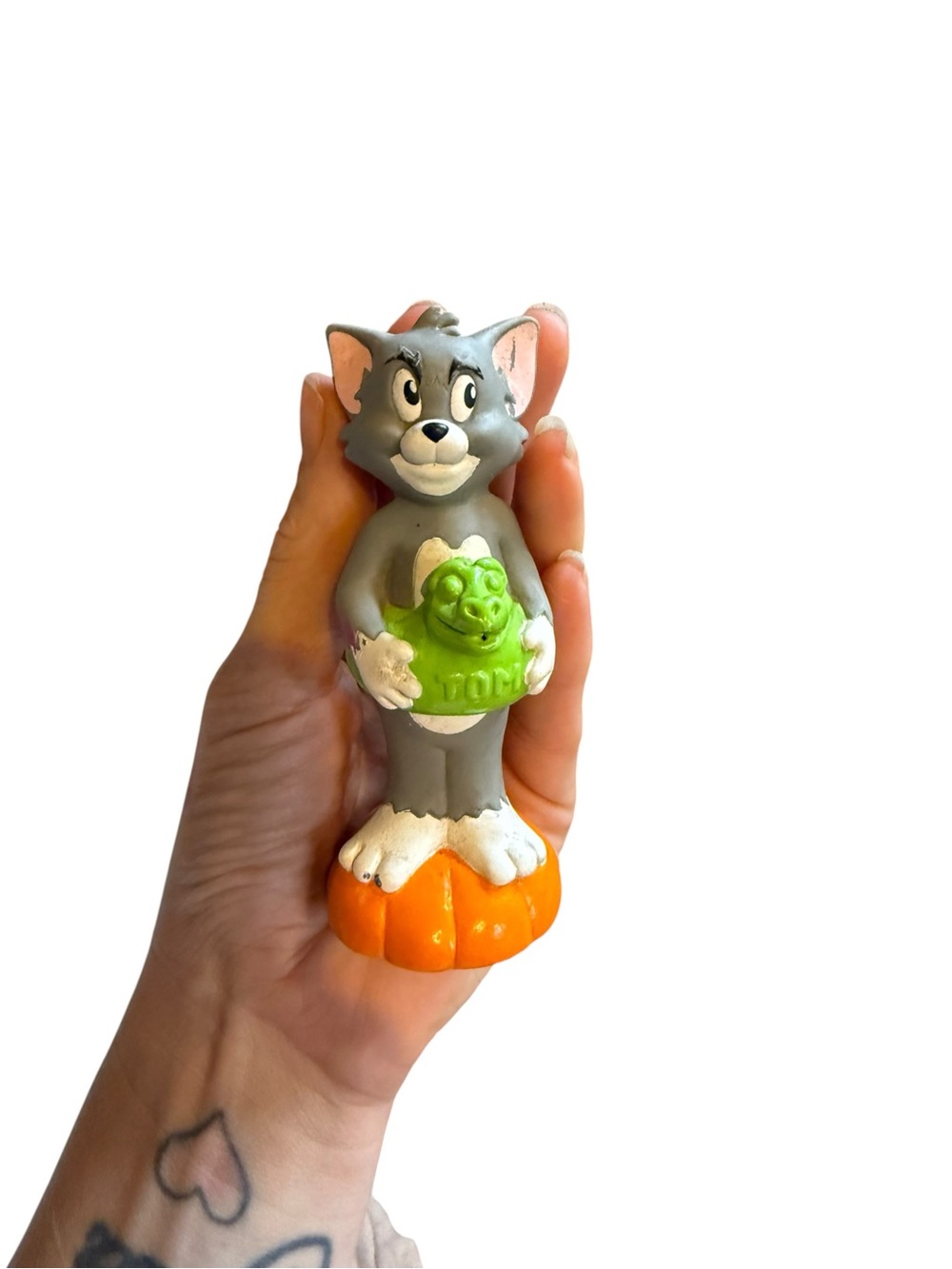 Vintage Tom and Jerry character squirt toy